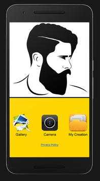 Men Beard HairStyle Photo Editor screenshot 1