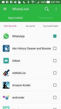 WhatsLock - Lock, Password, Error  Whatsapp /Apps screenshot 4