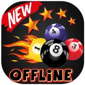New Billiard offline game logo