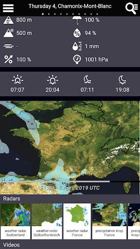 France Weather скриншот 3