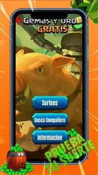 Sorteos de Gemas Clash screenshot 1