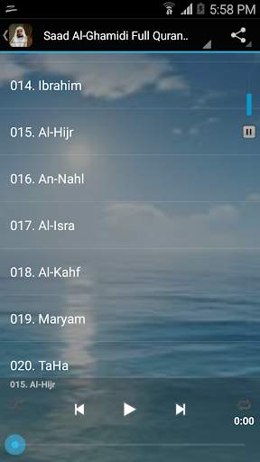 Saad Al-Ghamidi Full Quran mp3 screenshot 1
