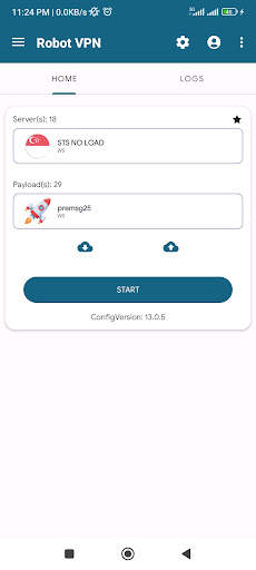 Robot VPN screenshot 1