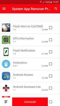 System App Remover Pro - NO ROOT screenshot 1
