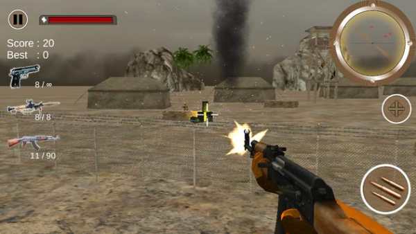 Sniper War battlefield 3D screenshot 5