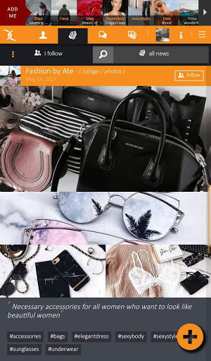 X-uniting - social network screenshot 3