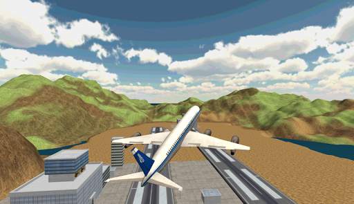 Pesawat Flight Simulator 3D screenshot 8