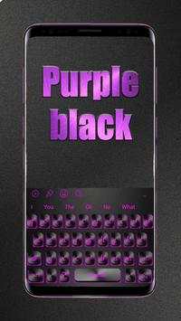 Purple Black Keyboard screenshot 3