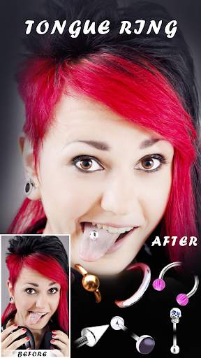 Piercing Photo Make up App : Boy and Girl Make up screenshot 6