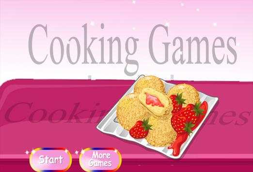 Cooking games strawberries with cream screenshot 2
