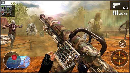 kelangsungan hidup VS zombie : pertempuran zombie screenshot 5