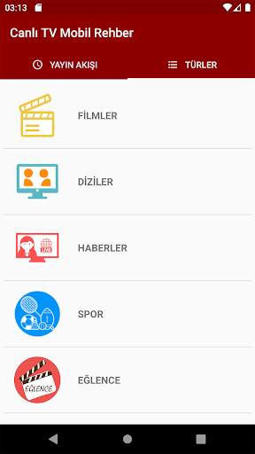 Canlı Tv Mobil Rehber screenshot 3