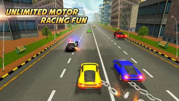 City Highway Chain Car Drift Racing 2017 screenshot 2