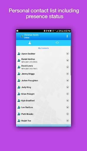 GroupWise Messenger screenshot 3