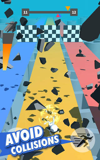 Funny Run Race 3D screenshot 4