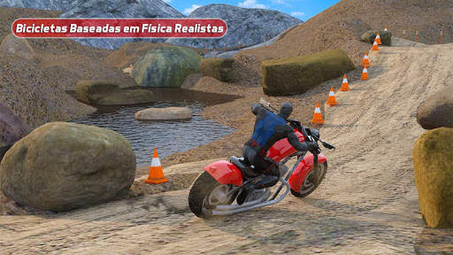BICICLETA CORRIDA 3D - SUPER HERÓI JOGOS 2018 screenshot 5