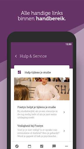 MijnFontys screenshot 5
