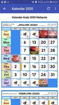 Kalendar Kuda 2020 screenshot 4