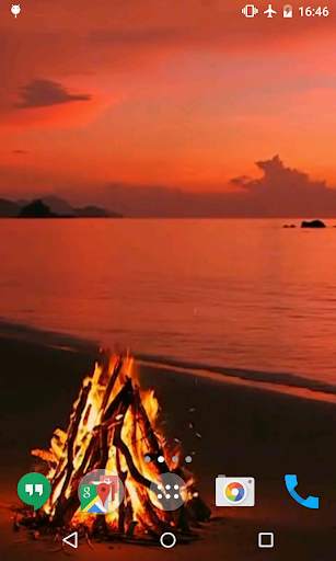 Bonfire Video Live Wallpaper screenshot 4