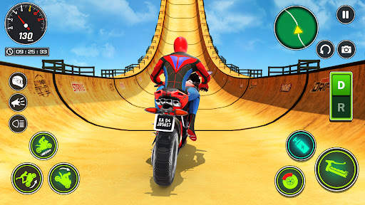 Motocyklista - Gry wyścigowe screenshot 1