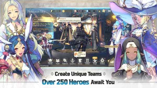 Exos Heroes screenshot 5