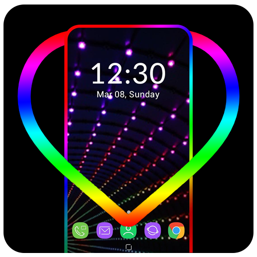 Edge Lighting - Borderlight Live Wallpaper icon