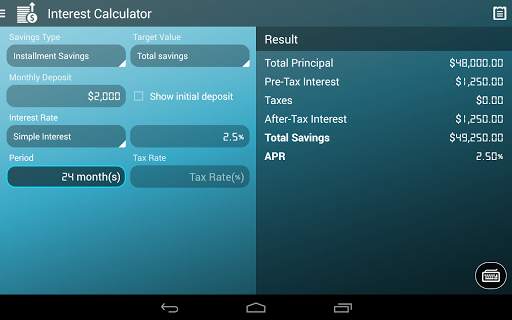 Interest Calculator screenshot 7