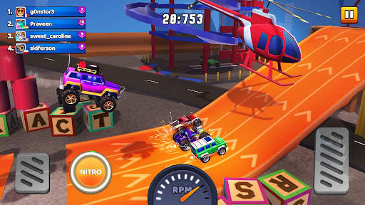 Race Car Driving Crash game screenshot 3