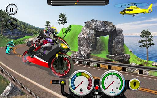 Real Motorcycle Bike Race Game screenshot 8