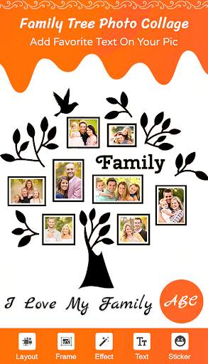 Family Tree Photo Collage & Photo Mirror 6 تصوير الشاشة