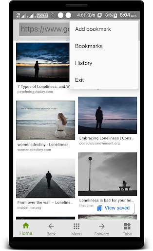 Owl Web Browser - Beta screenshot 4
