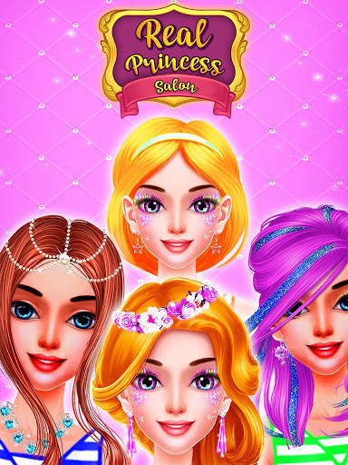 Real Princess Makeup Salon Games For Girls screenshot 4