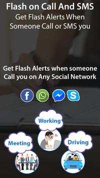 Flash alert: Call & SMS, LED, Flashlight, Blink screenshot 2