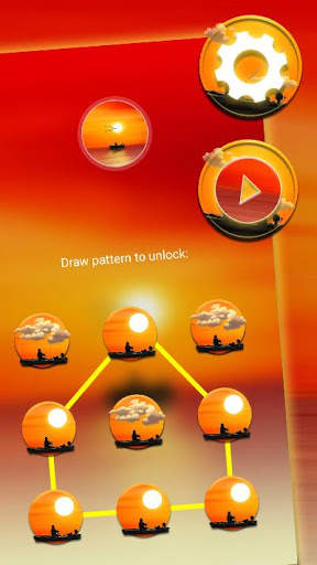 Sunset Launcher Theme screenshot 4