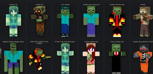 Skin Zombie for minecraftpe | Addon Maps 2021 screenshot 1