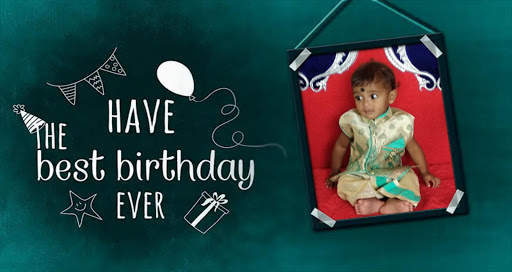 Birthday Photo Frames Editor screenshot 3