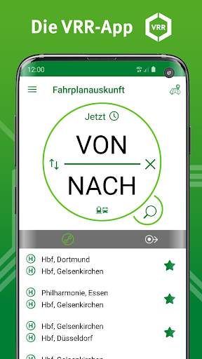 VRR-App - Fahrplanauskunft screenshot 1