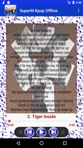 SuperM Songs - Offline Kpop 2020 screenshot 3