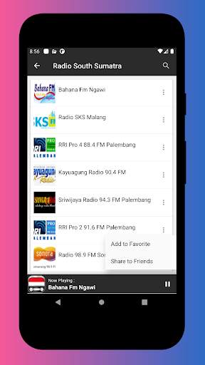 Radio Indonesia - Radio Online   Free Radio FM AM screenshot 6