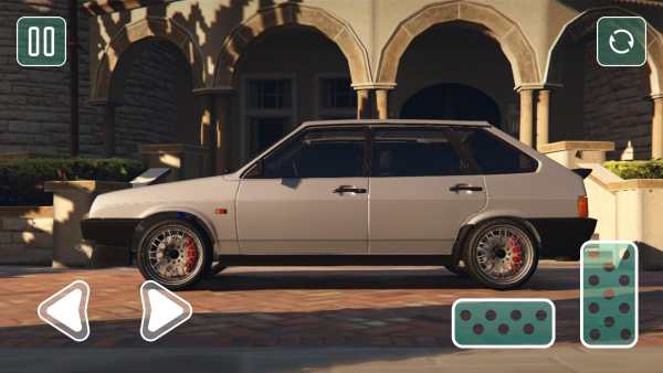 Driving Car Simulator VAZ 2109 screenshot 1