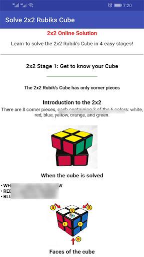 How To Solve a Rubik's Cube 2x2 screenshot 2