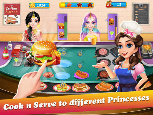 Princess Cooking Cafe Stand - Cafe Simulation game screenshot 3