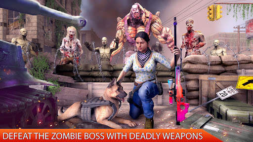 Game menembak zombie 3d: fps survival gun shooter screenshot 4