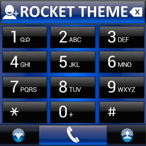 Theme Aero Blue RocketDial icon