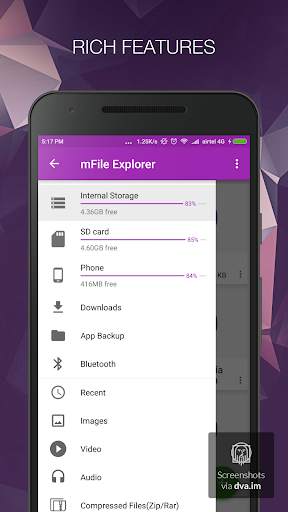 Free File Manager - MFile screenshot 2