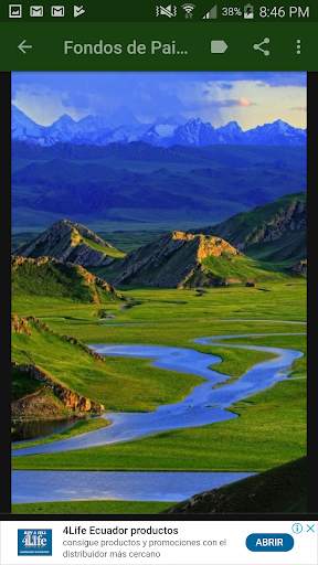Fondos de Paisajes Hermosos 7 تصوير الشاشة