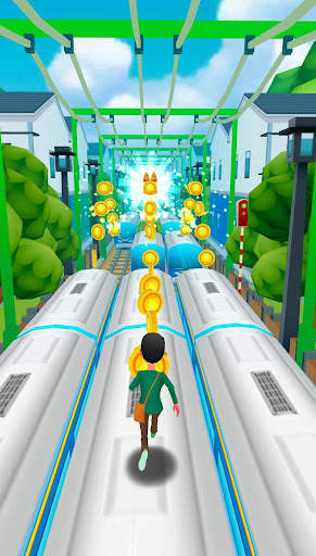Super Subway train surf - Endless subway rush screenshot 3