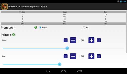 TopScore - Compteur de points screenshot 11