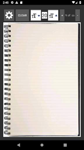 Блокнот (Notepad) free screenshot 2