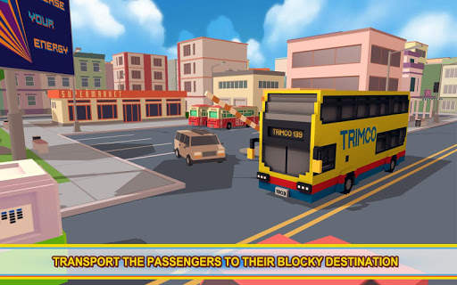 City Bus Simulator Craft 2017 screenshot 1